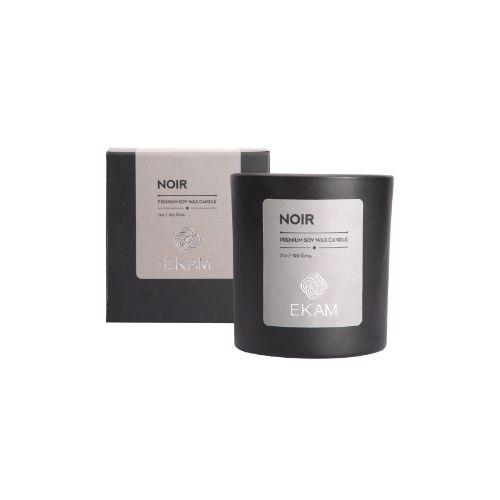 Noir Premium Soy Wax Candle, Manly Indulgence Series