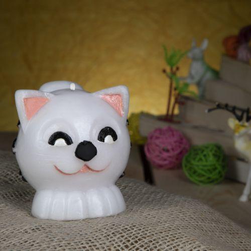 Fresh Cotton Scented Candle, Cat