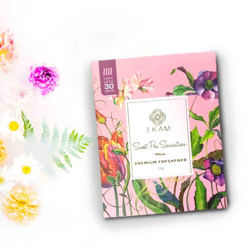 Sweet Pea Sensation Premium Freshener Sachet