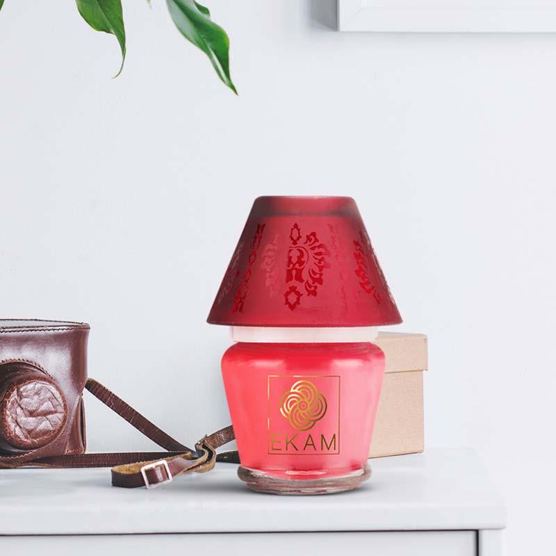 Strawberry Lampshade Scented Candle