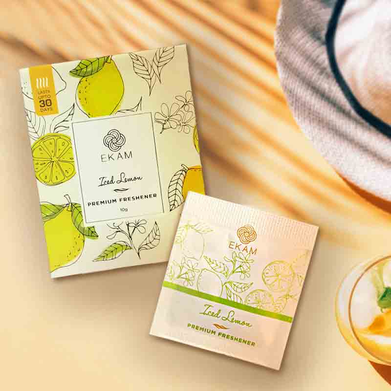 Iced Lemon Premium Freshener Sachet