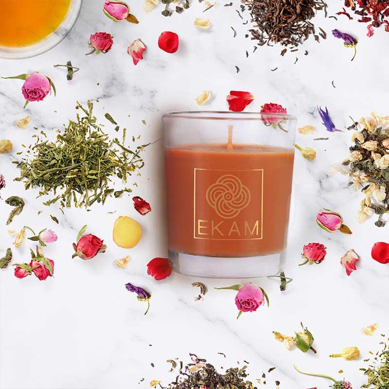 Masala Chai Shot Glass Scented Candle