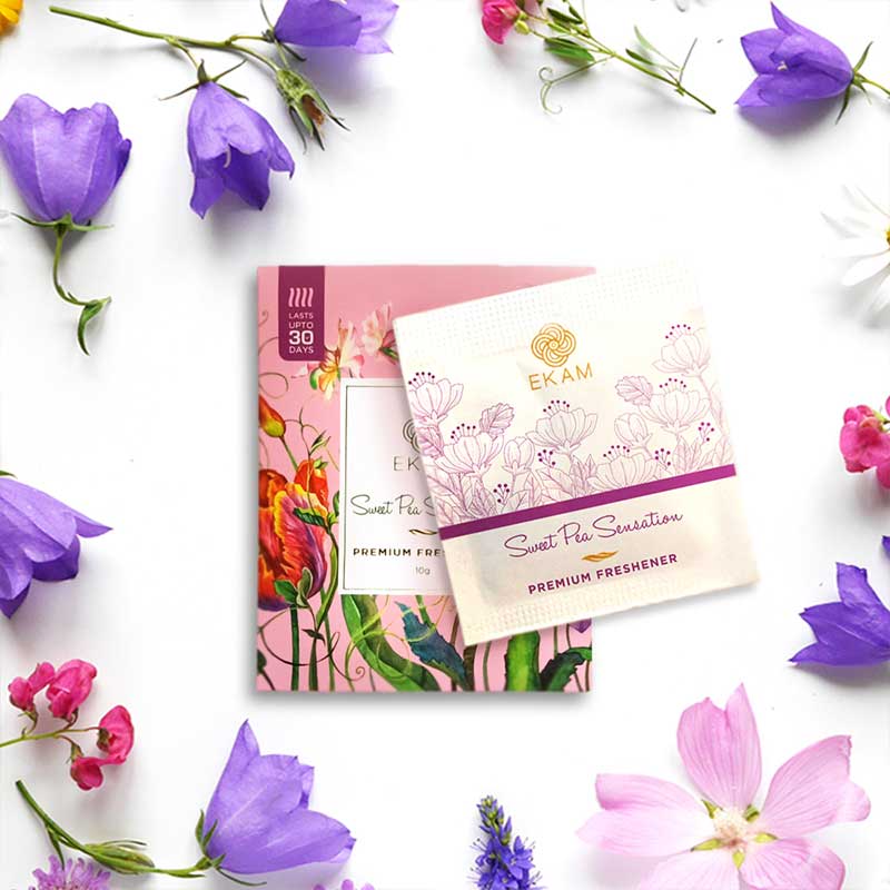 Sweet Pea Sensation Premium Freshener Sachet