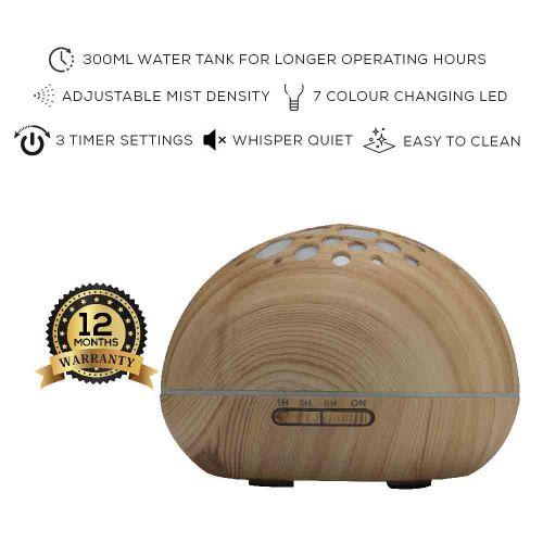 Dynamic Aroma Diffuser with 4 Mandala Series Fragrance Oils (GX-21K LW)