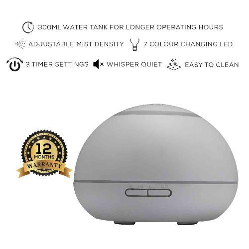 Dynamic Aroma Diffuser with 4 Mandala Series Fragrance Oils (GX-17K W)