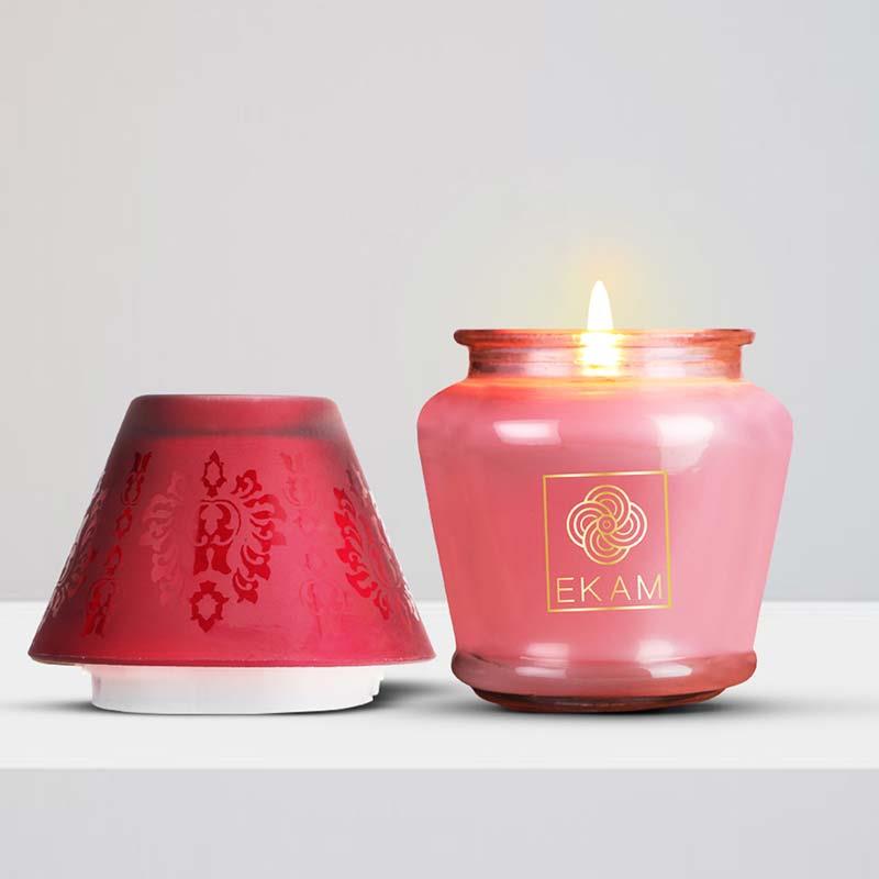 Strawberry Lampshade Scented Candle