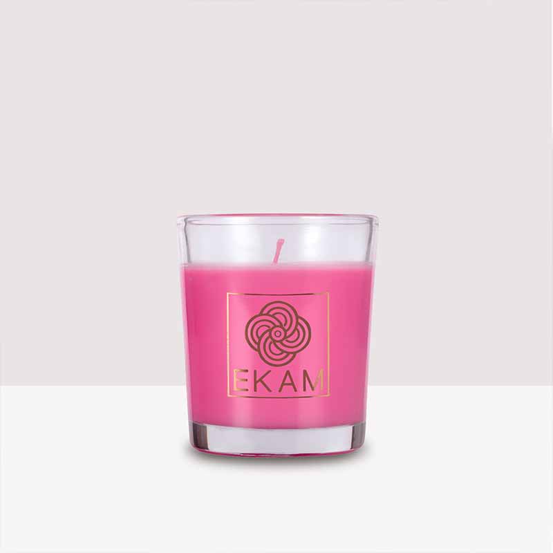 Strawberry Margarita Shot Glass Scented Candle