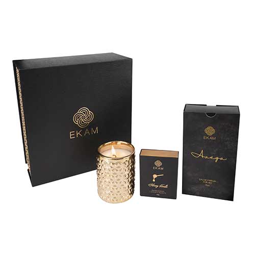 Eau De Parfum, Candle & Soap Gift Set