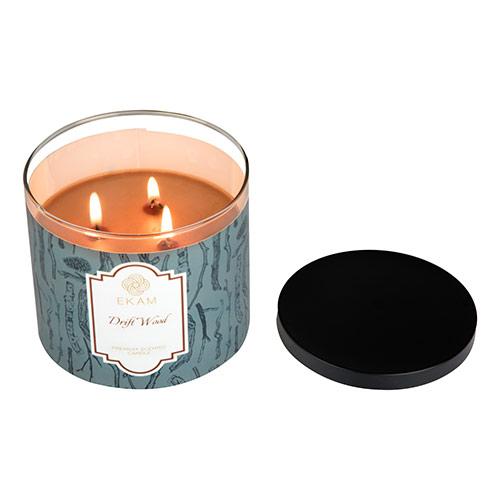 Driftwood 3 Wick Jar Candle<br>Pick any 2 & get 50% off!