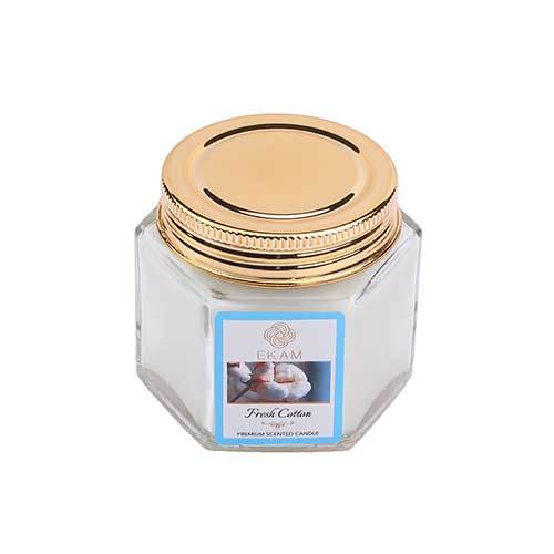 Fresh Cotton Hexa Jar Scented Candle<br>(Pick any 6 & get 20% off)