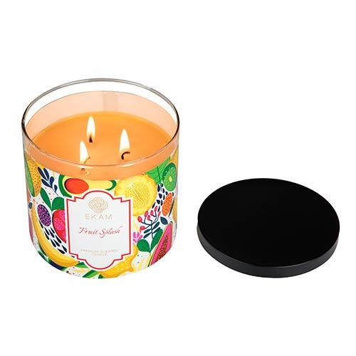 Fruit Splash 3 Wick Jar Candle<br>Pick any 2 & get 50% off!