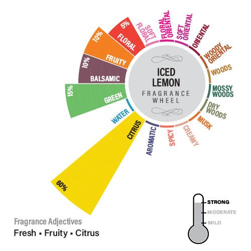 Iced Lemon Premium Fragrance Oil, Fruity Series