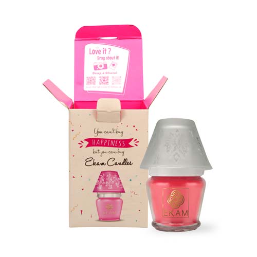 Strawberry Lampshade Scented Candle