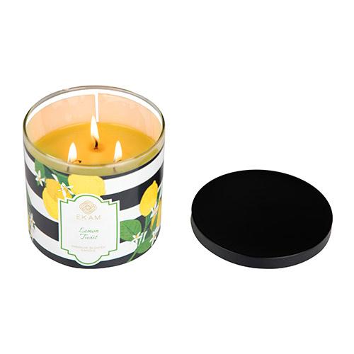 Lemon Twist 3 Wick Jar Candle<br>Pick any 2 & get 50% off!