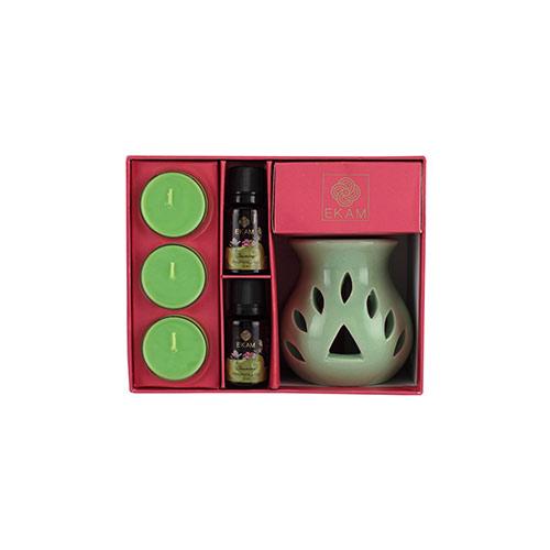 Jasmine Oil Warmer Set, Festive Collection