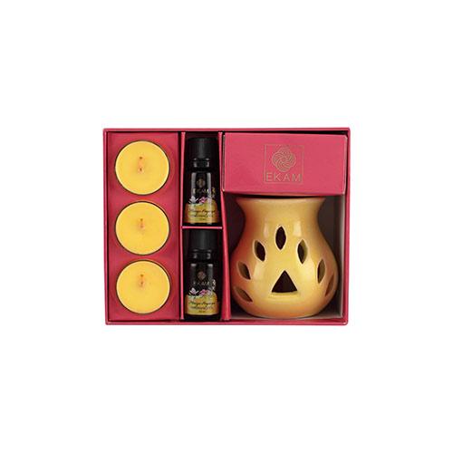 Mango Papaya Oil Warmer Set, Festive Collection