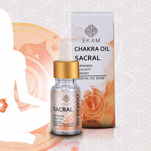 Sacral Chakra Diffuser Essential Oil Blend, Chakra Series