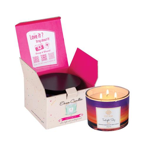 Twilight Sky 3 Wick Soy Wax Scented Candle