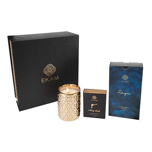 Eau De Parfum, Candle & Soap Gift Set