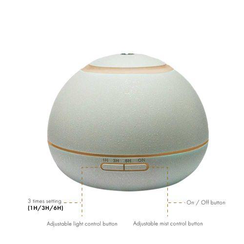 Dynamic Aroma Diffuser with 4 Mandala Series Fragrance Oils (GX-17K B)