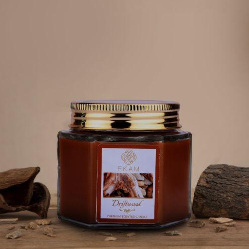 Driftwood Hexa Jar Scented Candle<br>(Pick any 6 & get 20% off)