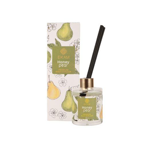 Honey Pear Premium Reed Diffuser Set, Fruity Series