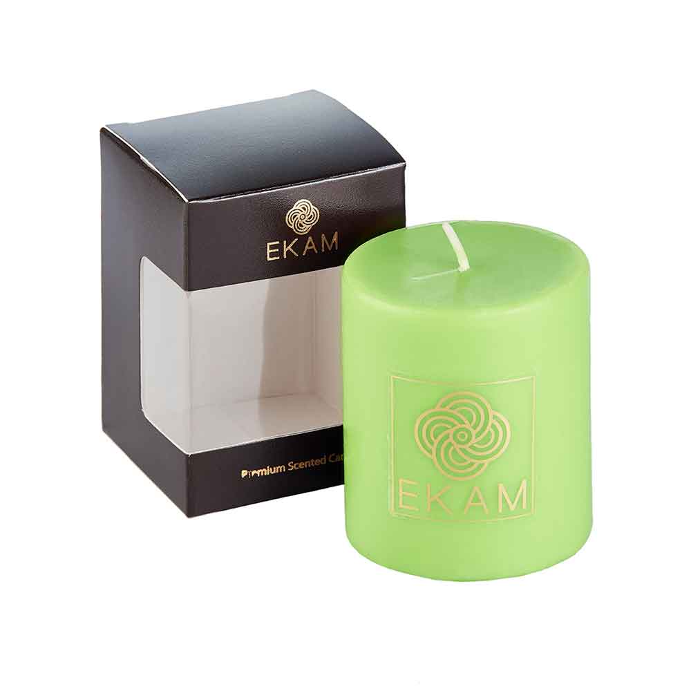 Jasmine Pillar Scented Candle<br>(Pick any 4 & get 20% off)