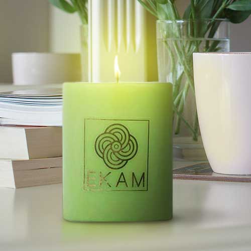 Jasmine Pillar Scented Candle<br>(Pick any 4 & get 20% off)