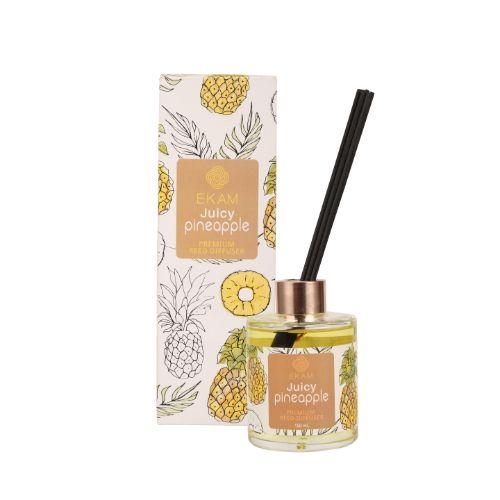 Juicy Pineapple Premium Reed Diffuser Set, Fruity Series