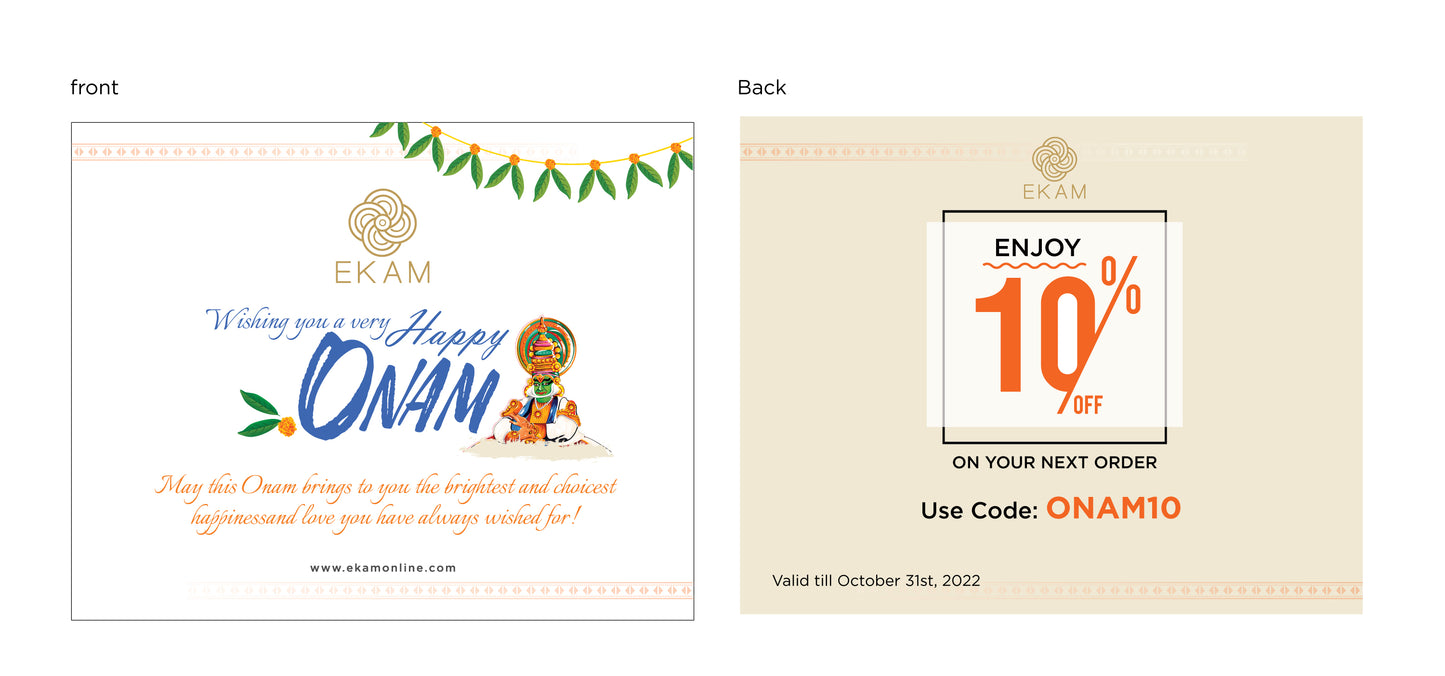 Onam Card