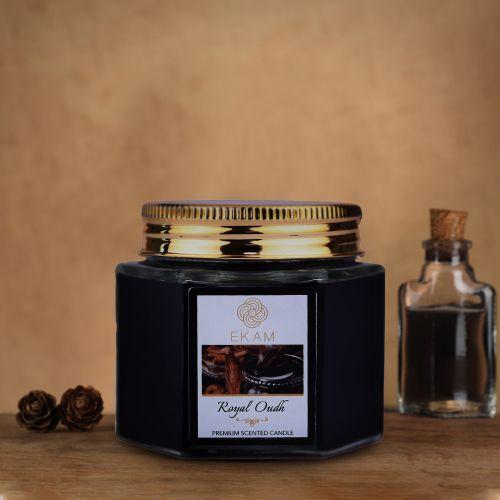 Royal Oudh Hexa Jar Scented Candle<br>(Pick any 6 & get 20% off)