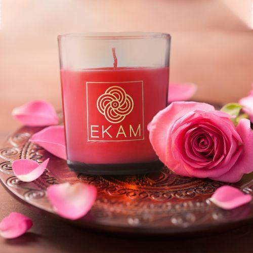 Rose Shot Glass Scented Candle<br>(Pick Any 12 & Get 20% Off)