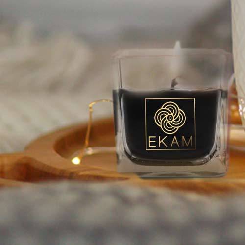 Oudh Fine Square Cup Scented Candle