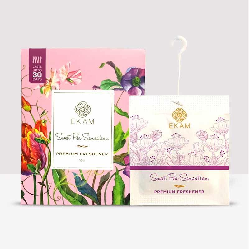 Sweet Pea Sensation Premium Freshener Sachet