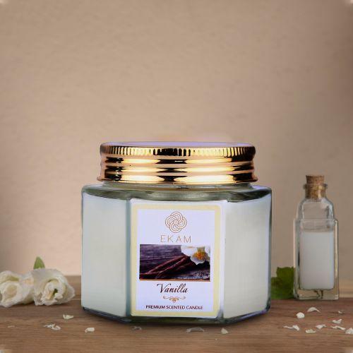 Vanilla Hexa Jar Scented Candle<br>(Pick any 6 & get 20% off)