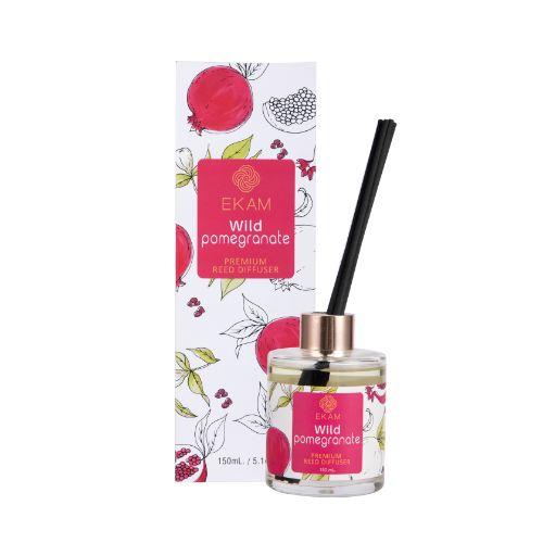 Wild Pomegranate Premium Reed Diffuser Set, Fruity Series